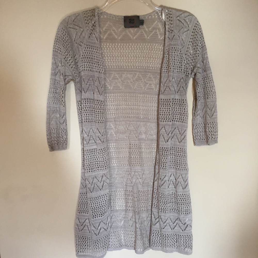 Acrylic/rayon short sleeve sweater. Never worn.